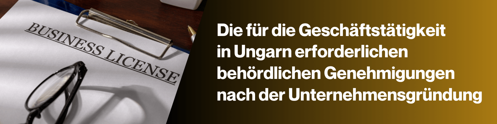 Die Unternehmensregistrierung ist nur der erste Schritt: Welche Lizenzen können in Ungarn in verschiedenen Branchen erforderlich sein?
