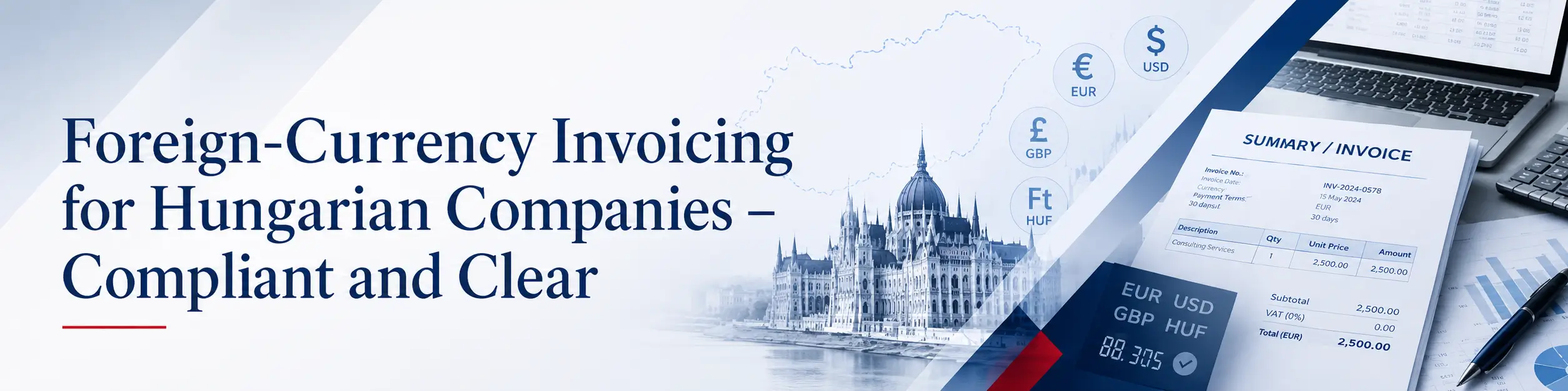 Foreign currency invoicing at a Hungarian company, a practical guide in 2026