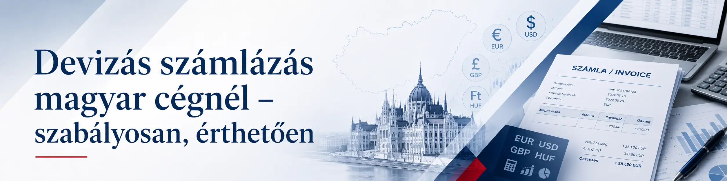Devizás számlázás magyar cégnél, gyakorlati útmutató 2026-ban
