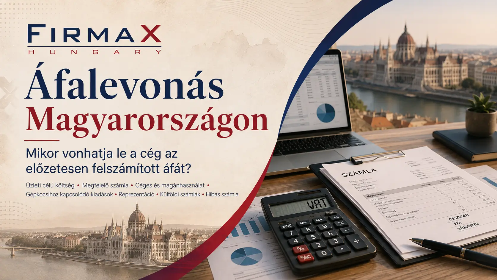 Az előzetesen felszámított áfa levonása Magyarországon