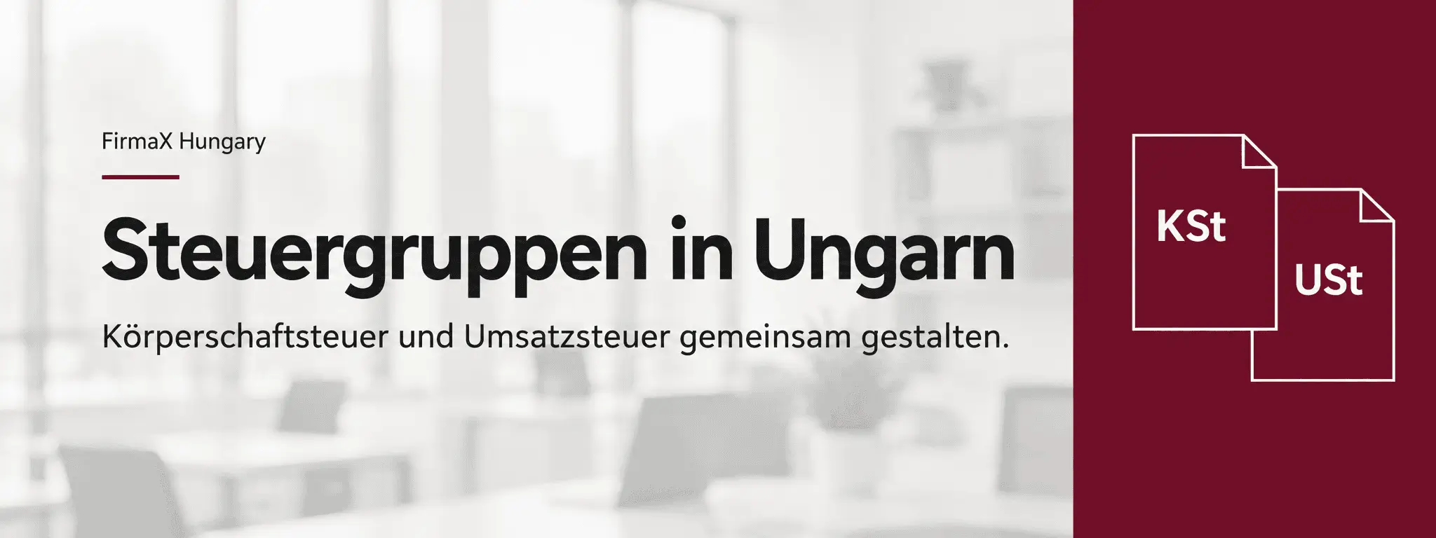 Mehrere Unternehmen, abgestimmte Besteuerung: Wann lohnt sich eine Körperschaftsteuer- oder Umsatzsteuergruppe in Ungarn?